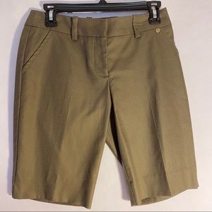 Trina Turk Green Trouser Shorts